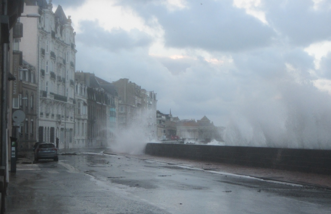 Chaussée sur Sillon à Saint Malo