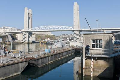 L'observatoire marégraphique de Brest aujourd'hui (source Shom, V. Donato, 2012)