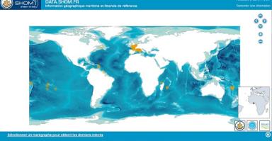 Cartographie mondiale des marégraphes REFMAR sur data.shom_.fr_.