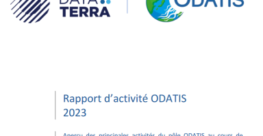 Extrait de la couverture du rapport 2023 ODATIS