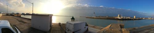 vue panoramique derriere local maregraphe