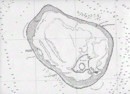 Carte Shom de Clipperton