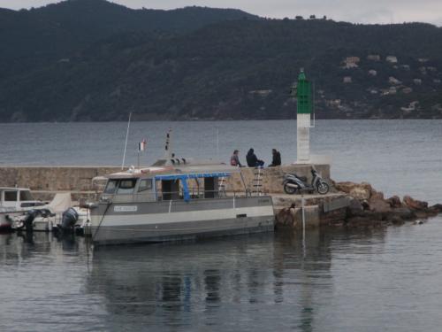 Capteur à l'entrée du port