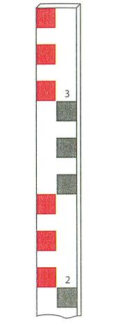 Exemple d'échelle de marée