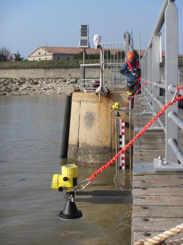 Essais de capteurs en face du capteur fixe
