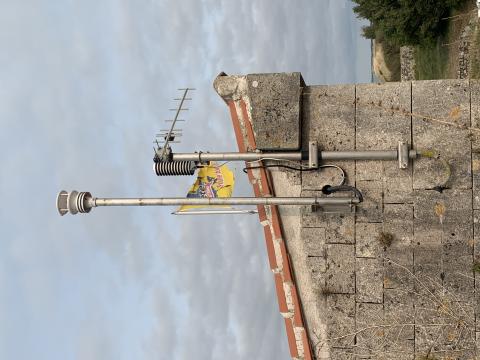 antenne yagi et capteur meteo