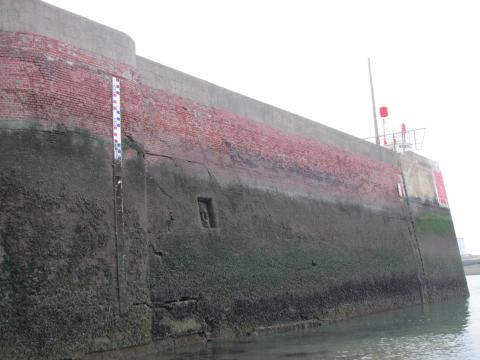 echelle vue basse mer