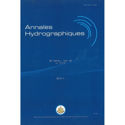 Annales hydrographiques n°777 (2011)
