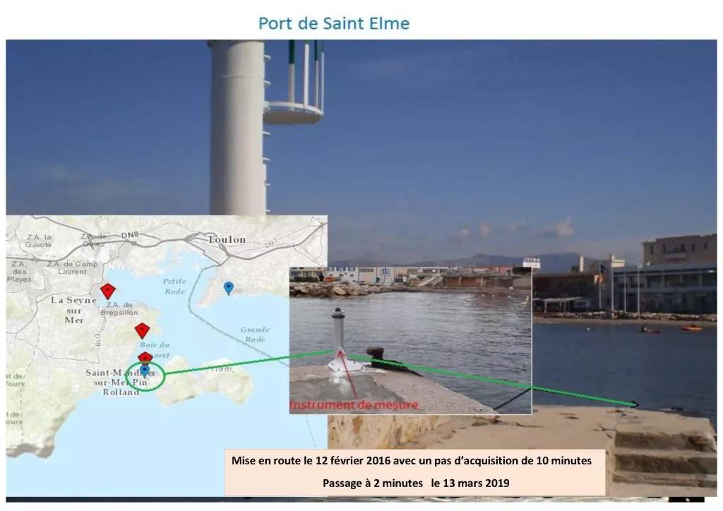 carte et photos de la station de Saint Elme